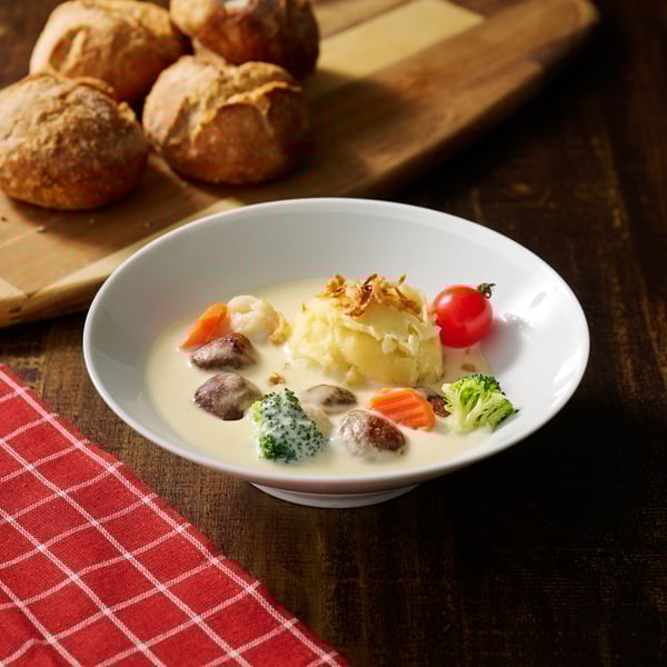 クリームシチュー プラントボール入り