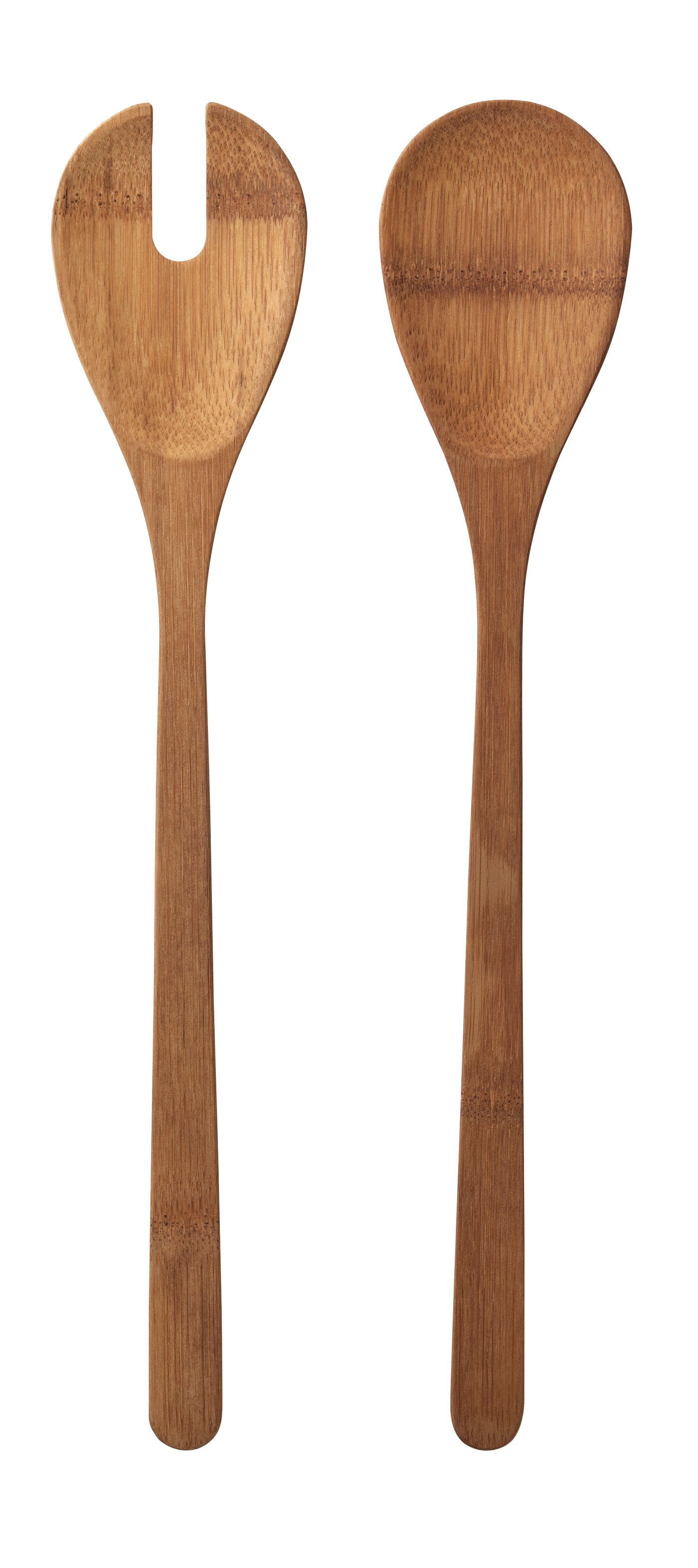 IKEA GRÖNSAKER salladsbestick 2 delar, bambu