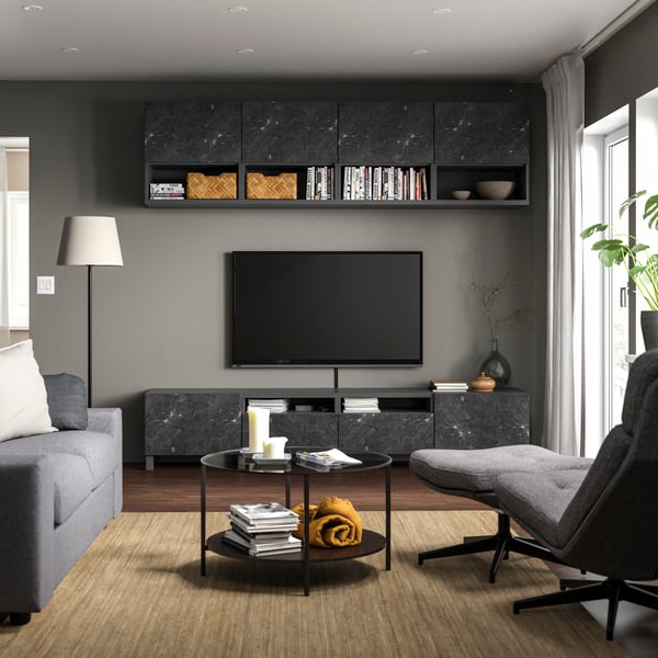 IKEA BESTÅ tv bench combination