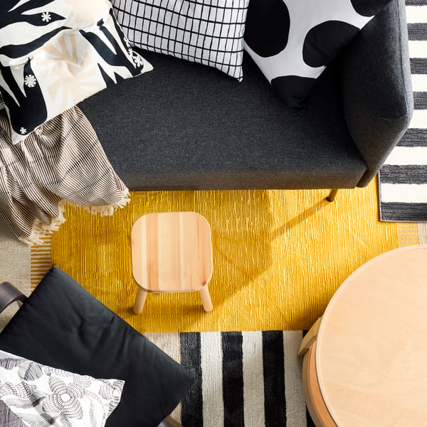 A multicolour ELSYSTEM rug, low pile