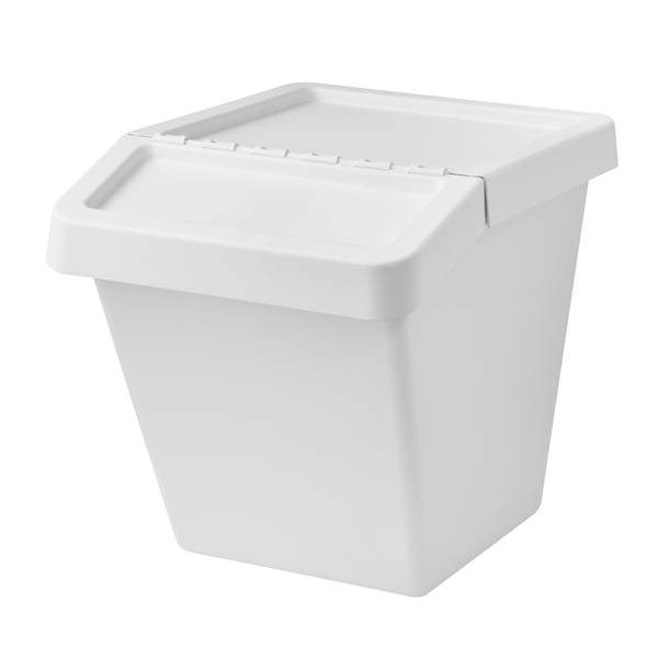 SORTERA Afvalbak met deksel