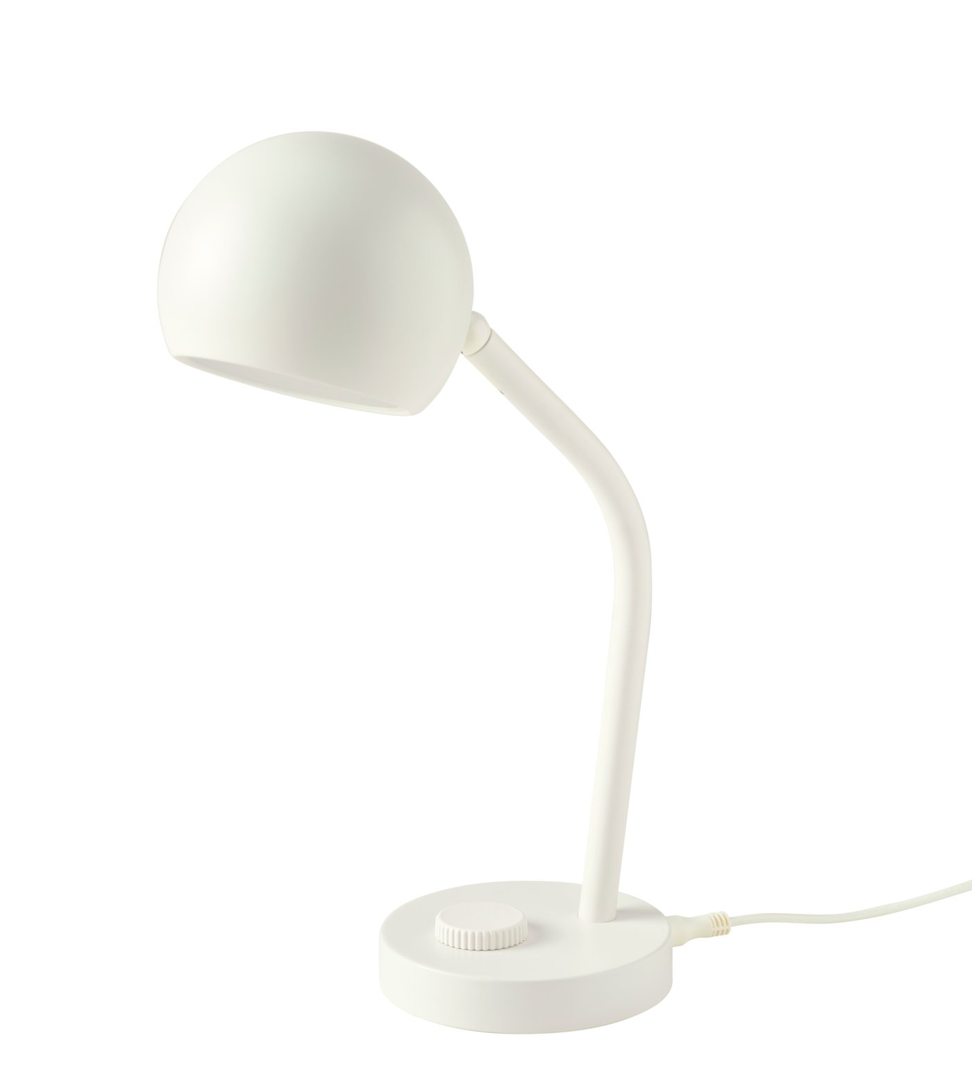 IKEA KORVSNÖRE LED skrivbordslampa, dimbar/vit