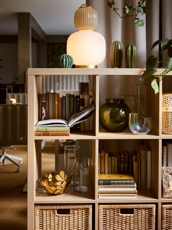 Ein BRANÄS Korb aus Rattan