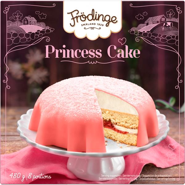 A picture of the princess cake box