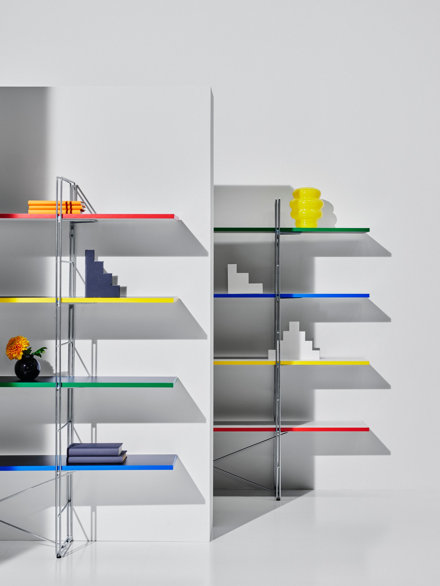 A BYAKORRE open shelving unit