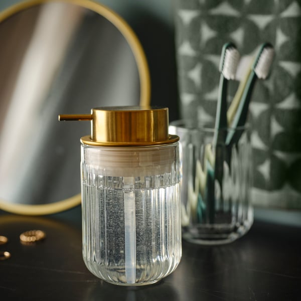 A SILVTJÄRN soap dispenser