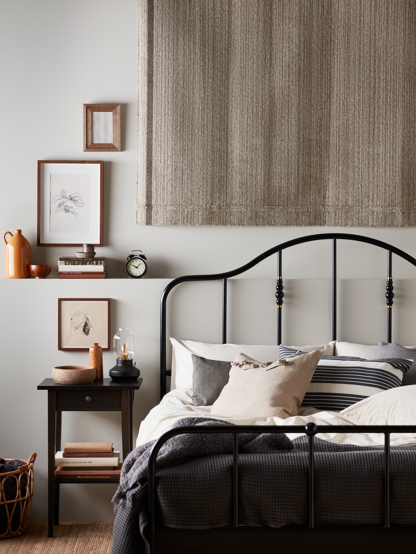 A rug on the wall makes your room come alive IKEA