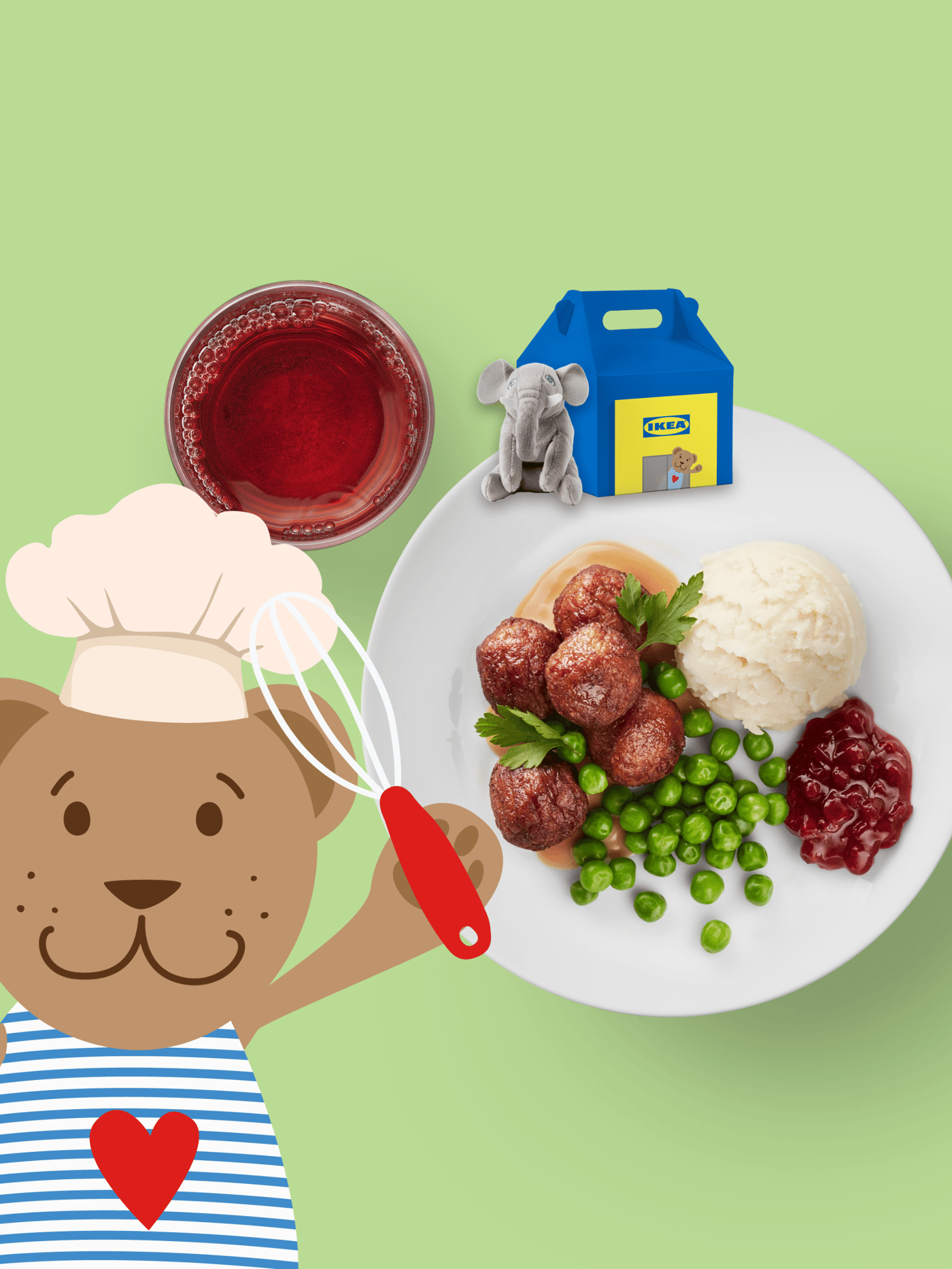  IKEA FABLER Bjørnemenu