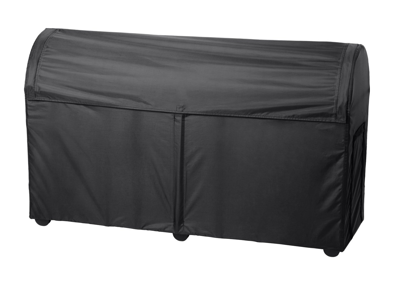 IKEA TOSTERÖ förvaringslåda, utomhus, svart, 129x44x79 cm