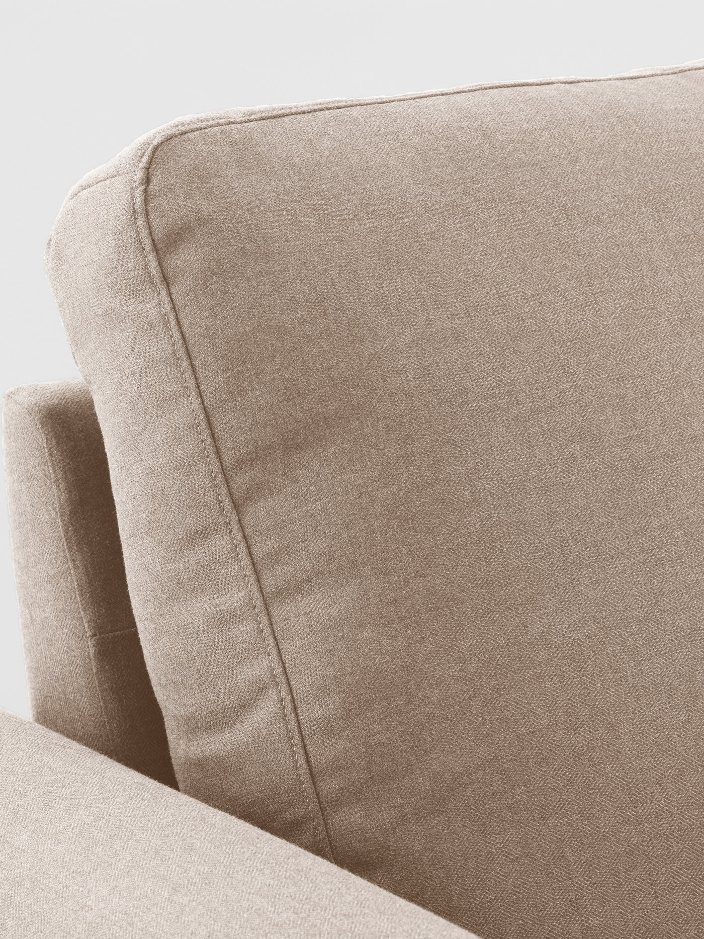 A beige GAMMALBYN 3-seat sofa