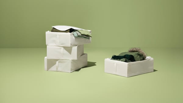 A white SKUBB storage case