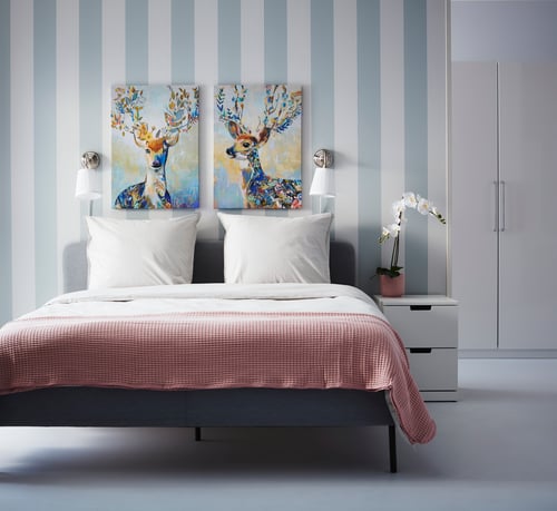Bedroom wall design ideas - IKEA