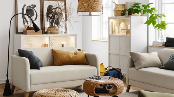 A seagrass FLÅDIS basket