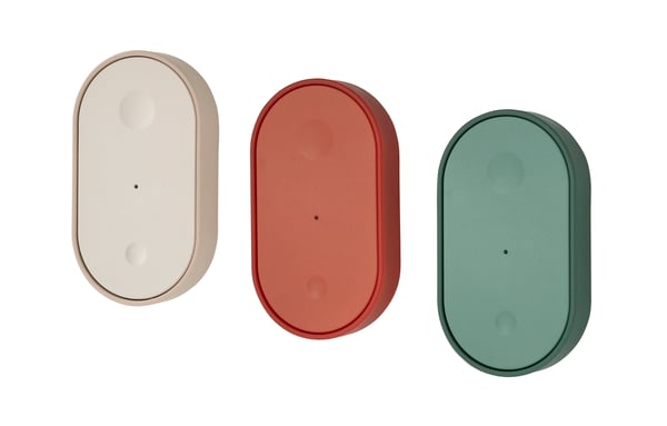 A dual button/multicolour BILRESA remote control kit