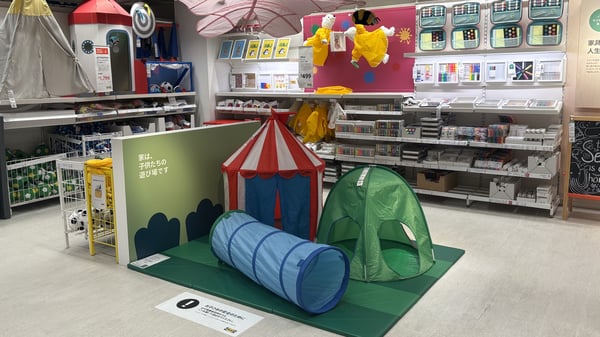 IKEA立川プレイエリアの様子