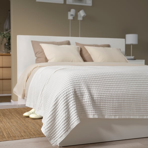 A beige DVALA pillowcase