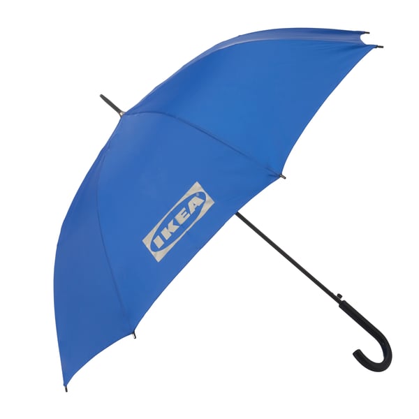 A blue AURTIENDE umbrella