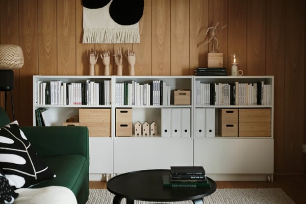 IKEA Aufbewahrungsboxen und Einsätze passend für BILLY Regale