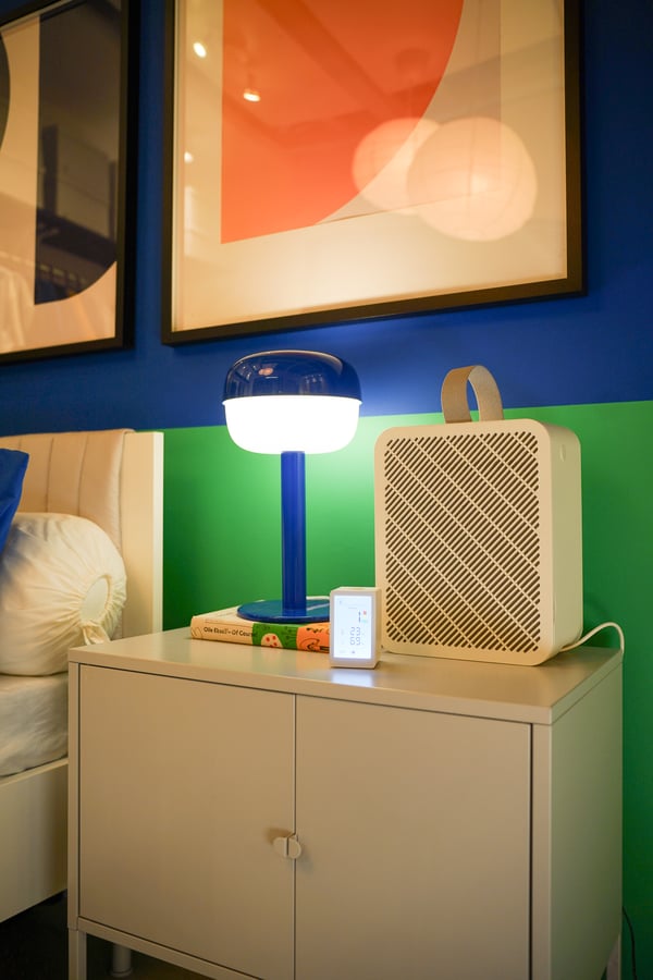 An UPPÅTVIND air purifier