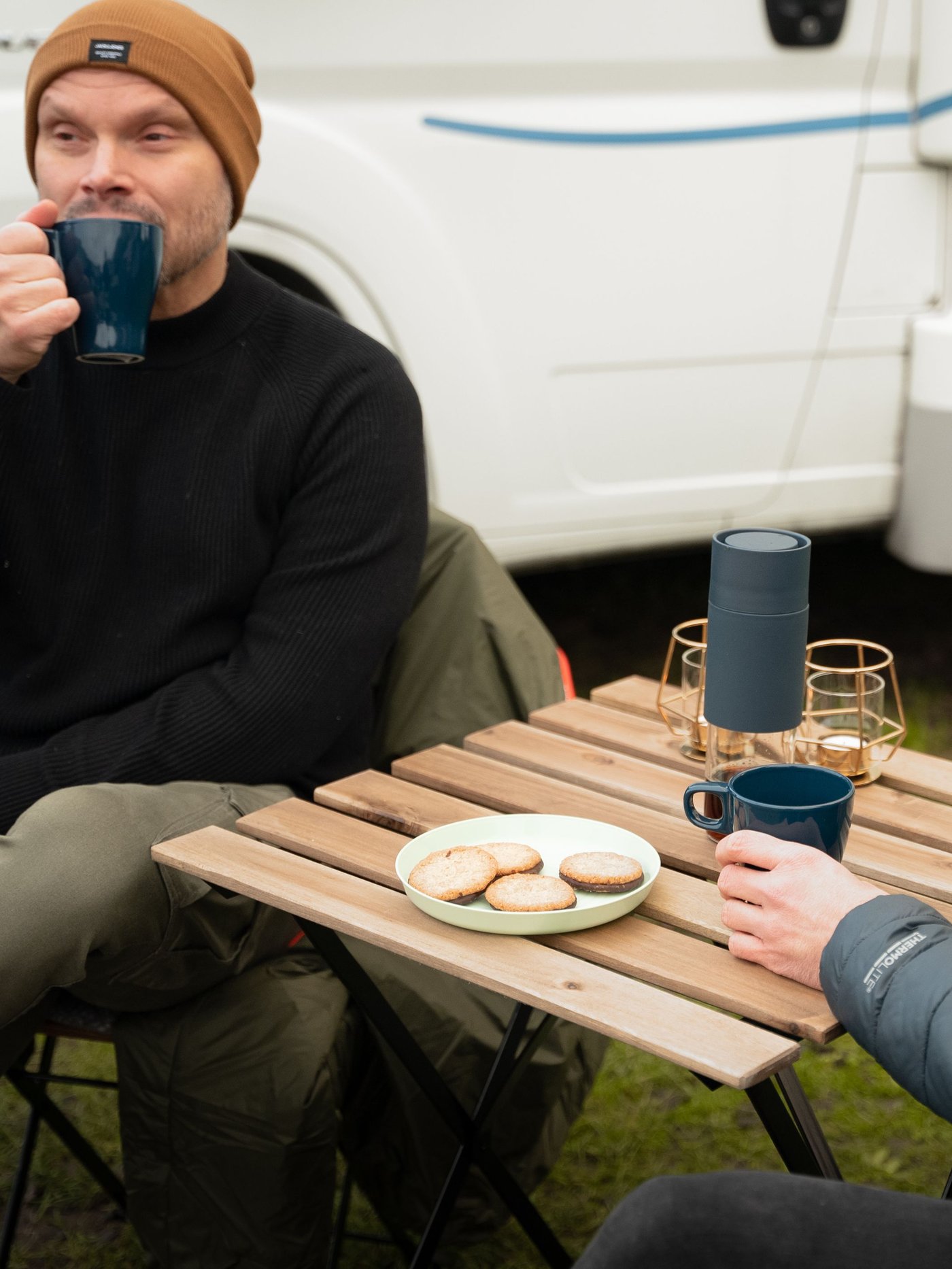 Mobles camper para o exterior.