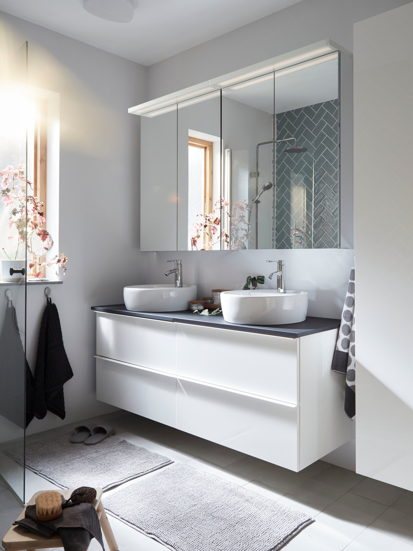 Ideas de cuartos de baño para cada espacio y estilo - IKEA