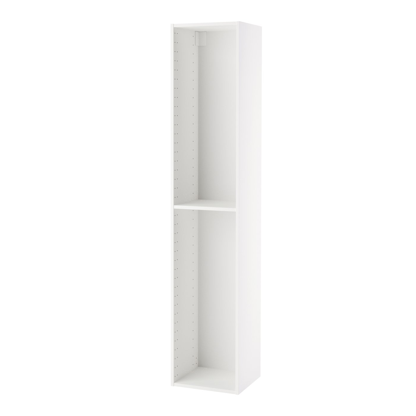 IKEA METOD högskåp, vit, 40x37x200 cm