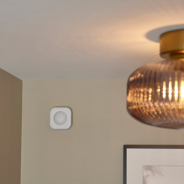A smart/white VALLHORN wireless motion sensor
