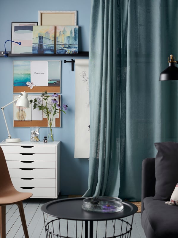 A City icons GRÖNBY picture in the living room