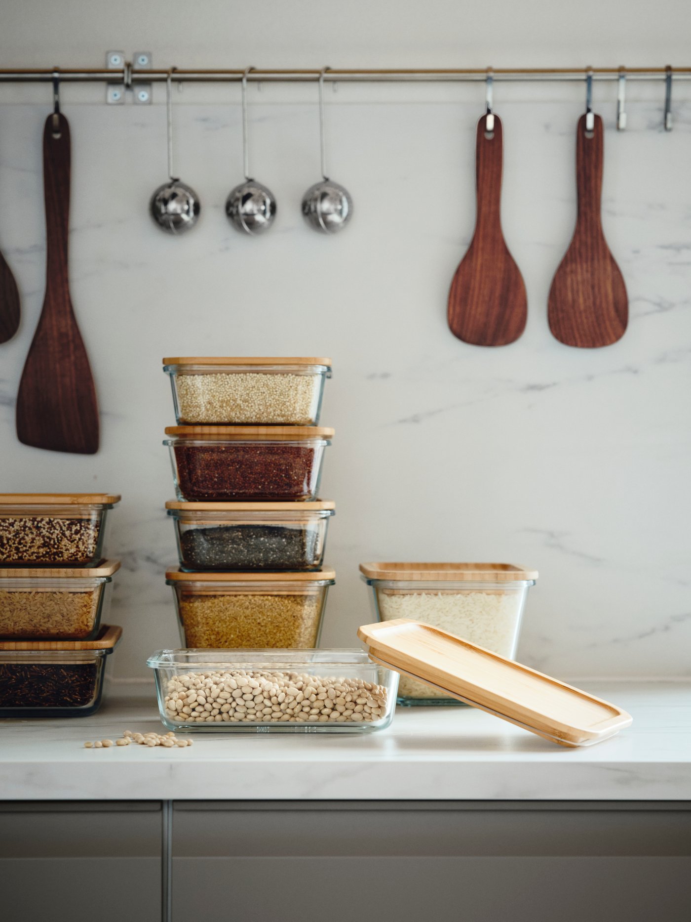 A square/glass IKEA 365+ food container