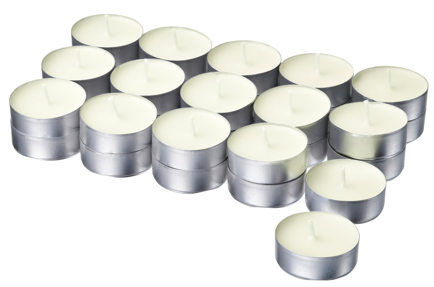 IKEA LOTSFÅGEL doftande värmeljus, vanilj blekbeige, 3.5 tim.