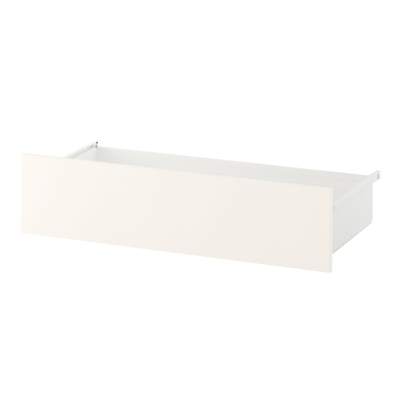 IKEA FONNES låda, vit/vit, 80x42x20 cm