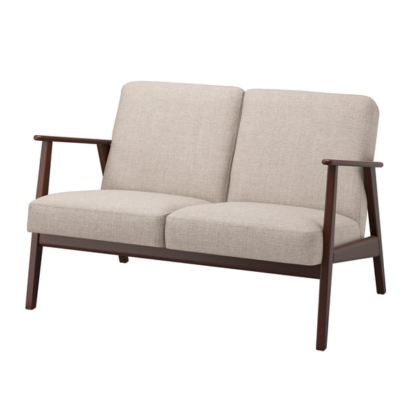 A Kilanda light beige EKENÄSET 2-seat sofa