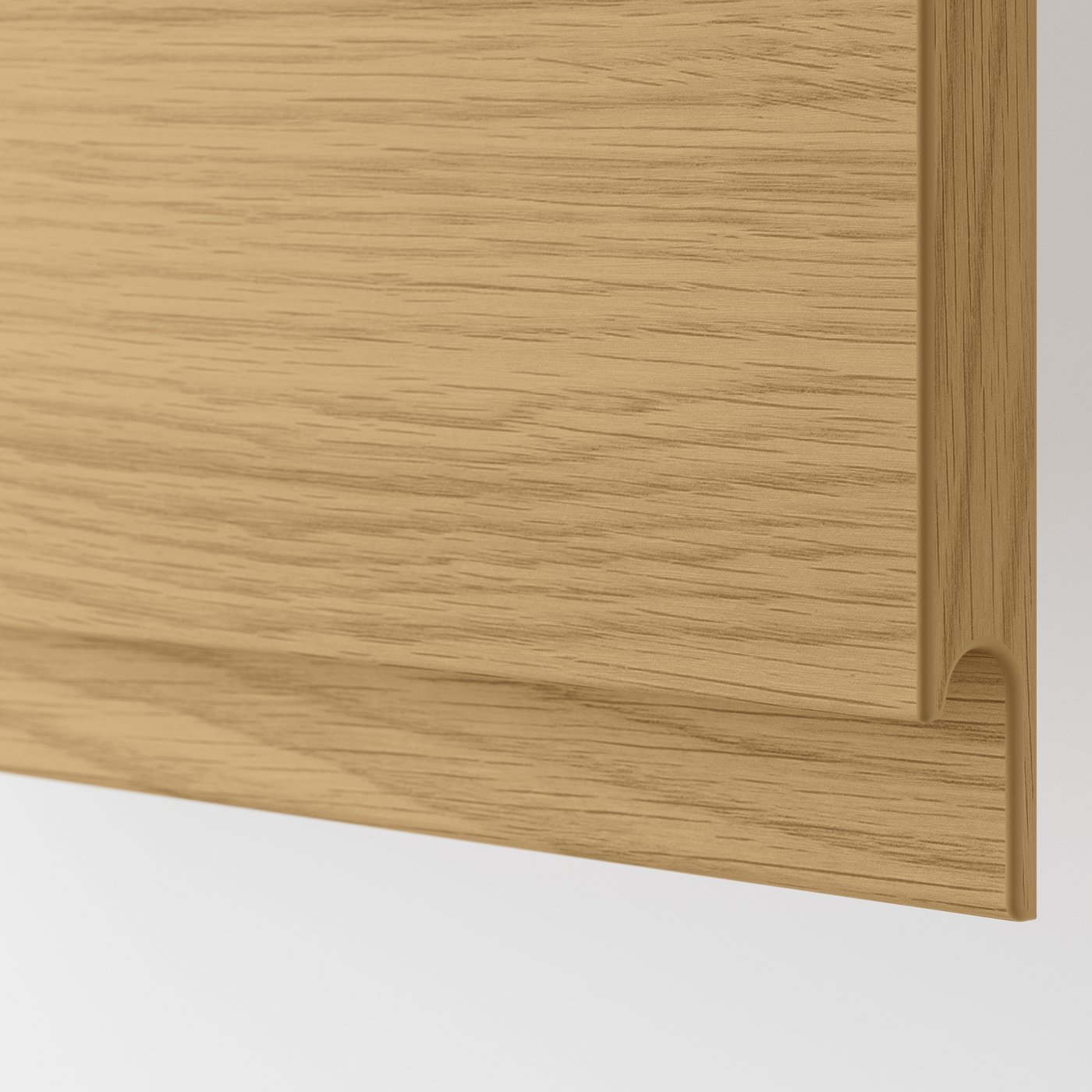 An oak effect VOXTORP door