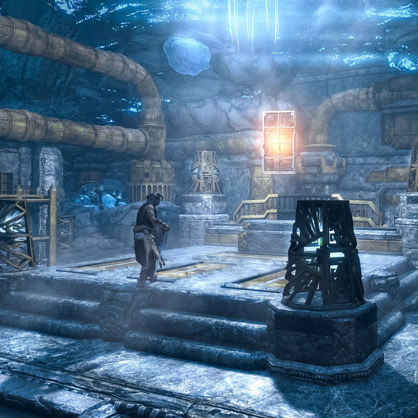 Real-life gameplay footage of the KALLAX STORAGEBORN Creation for The Elder Scrolls V: Skyrim™. KALLAX STORAGEBORN follows the character around the Skyrim map and solves storage woes.
