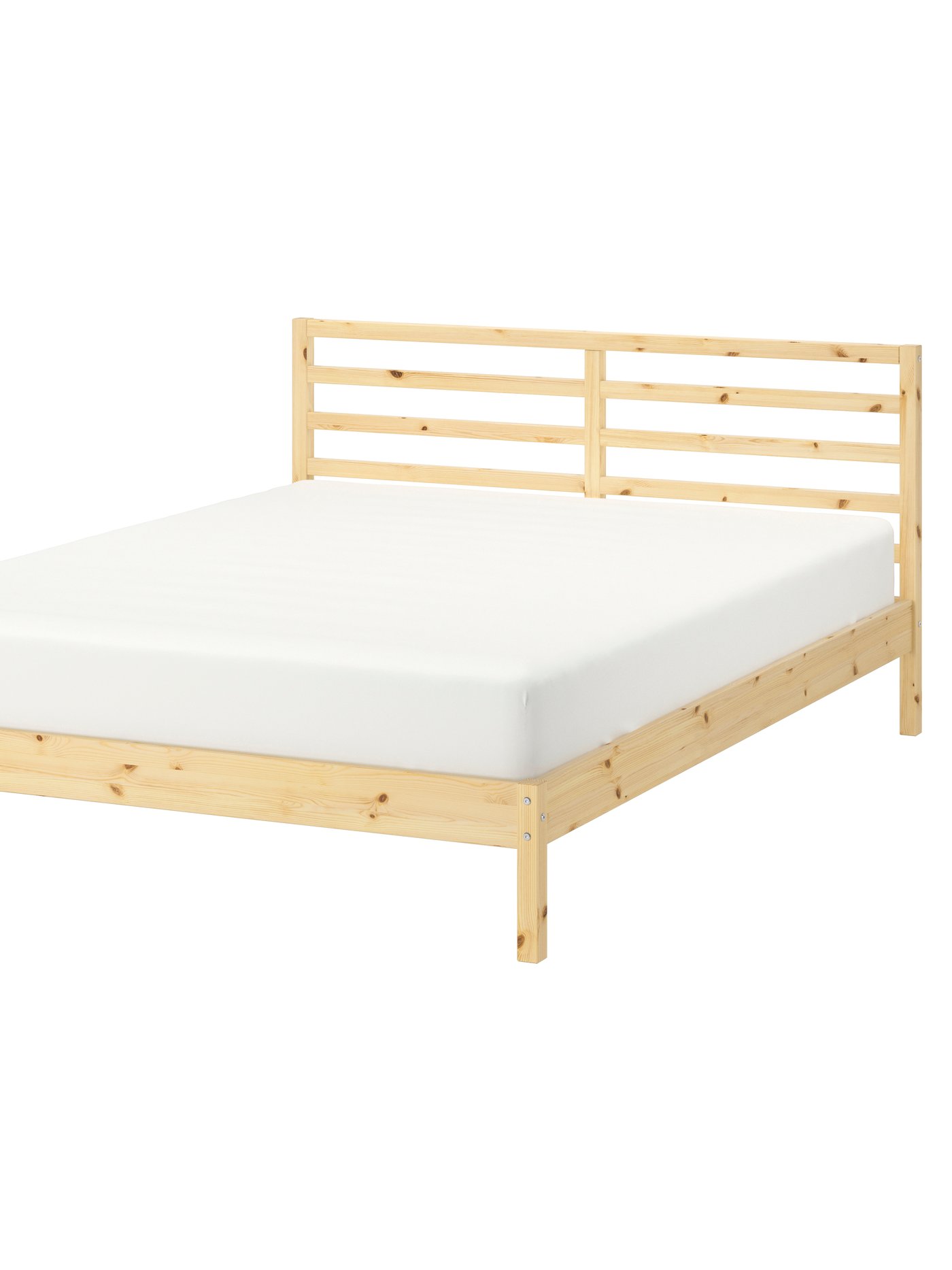 Un cadre de lit TARVA en pin