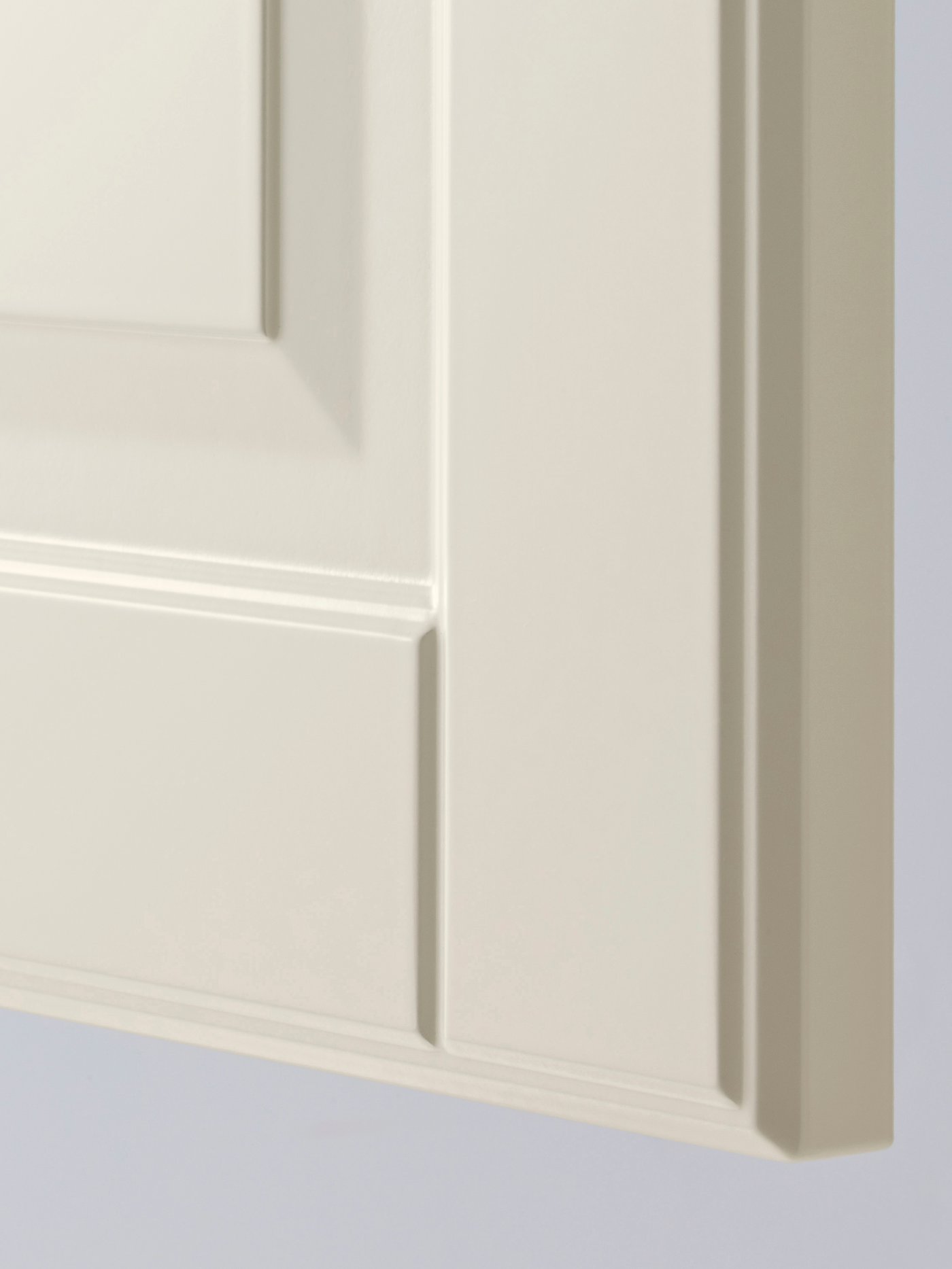 An off-white BODBYN door