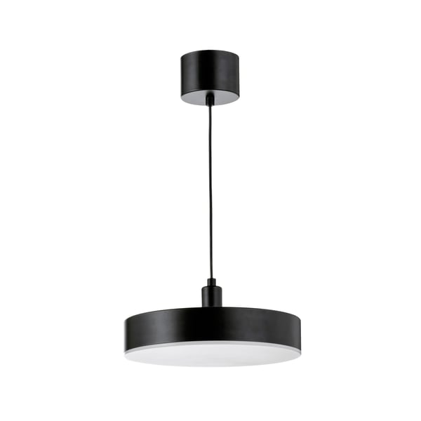 An anthracite NYMÅNE LED pendant lamp