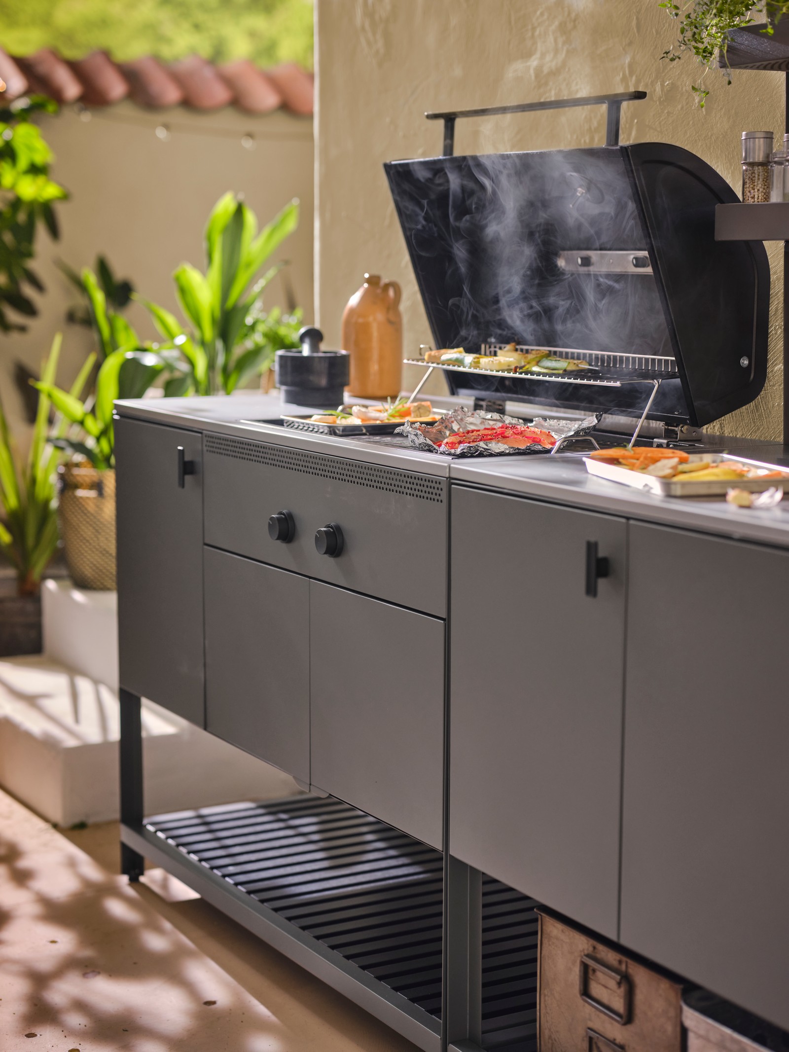 Outdoor Kitchen Garden Kitchen Outdoor BBQ Kitchen IKEA UK