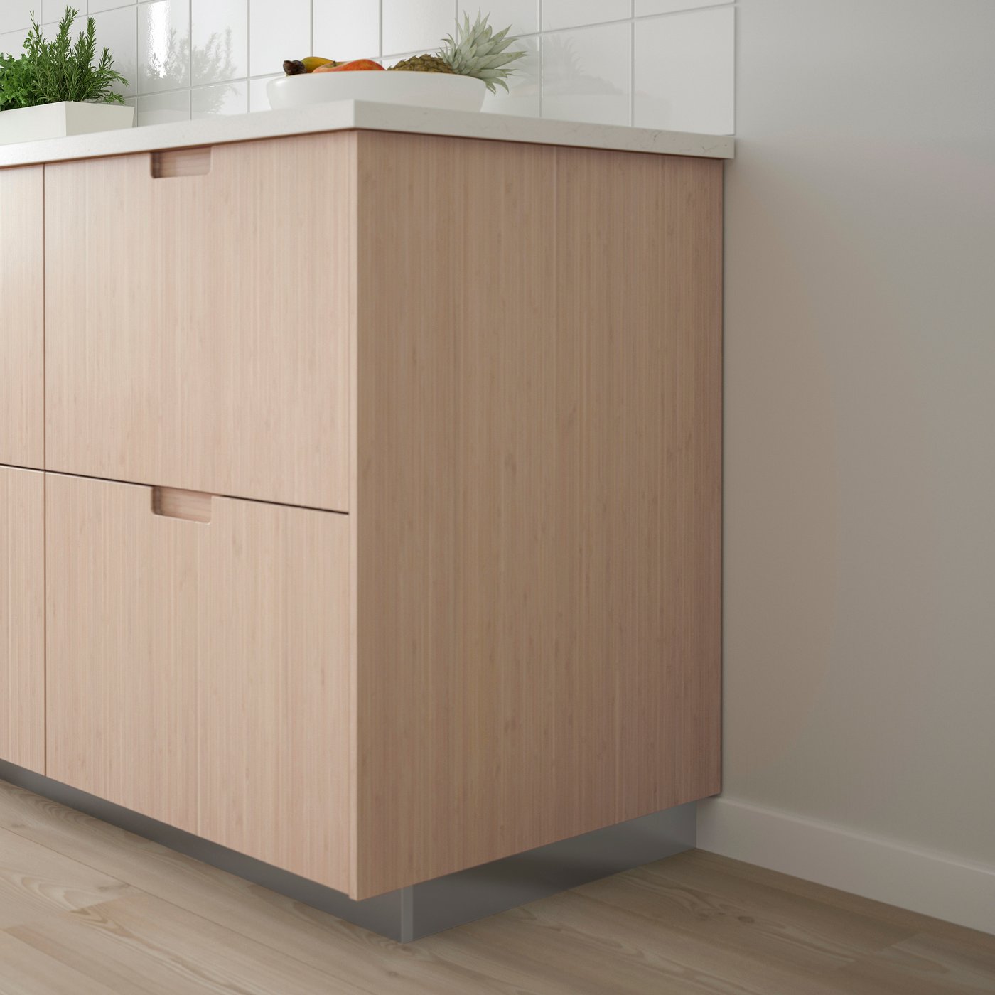 A light bamboo FRÖJERED cover panel