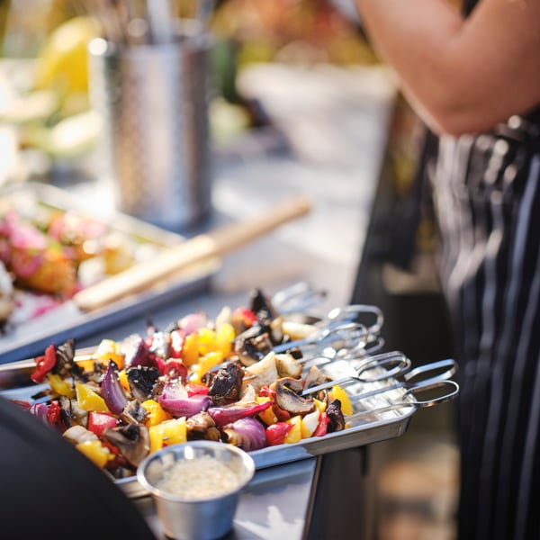 Grilling skewers