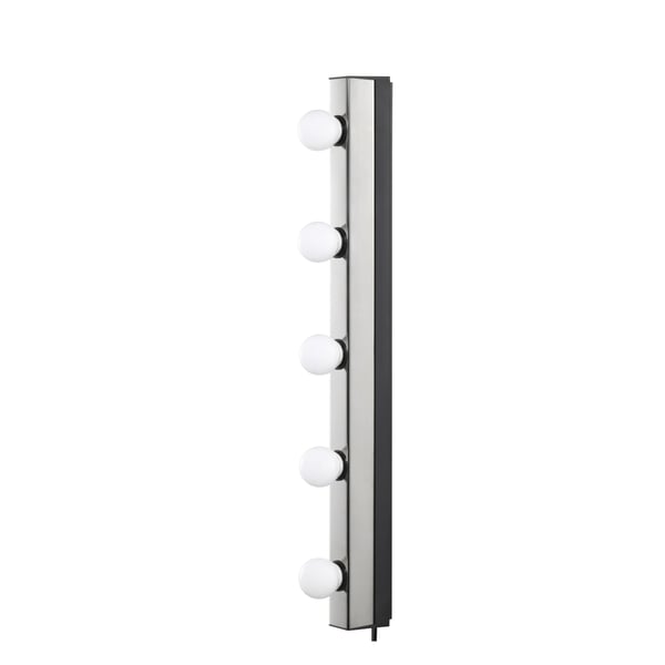 A chrome-plated MUSIK wall lamp in the NA