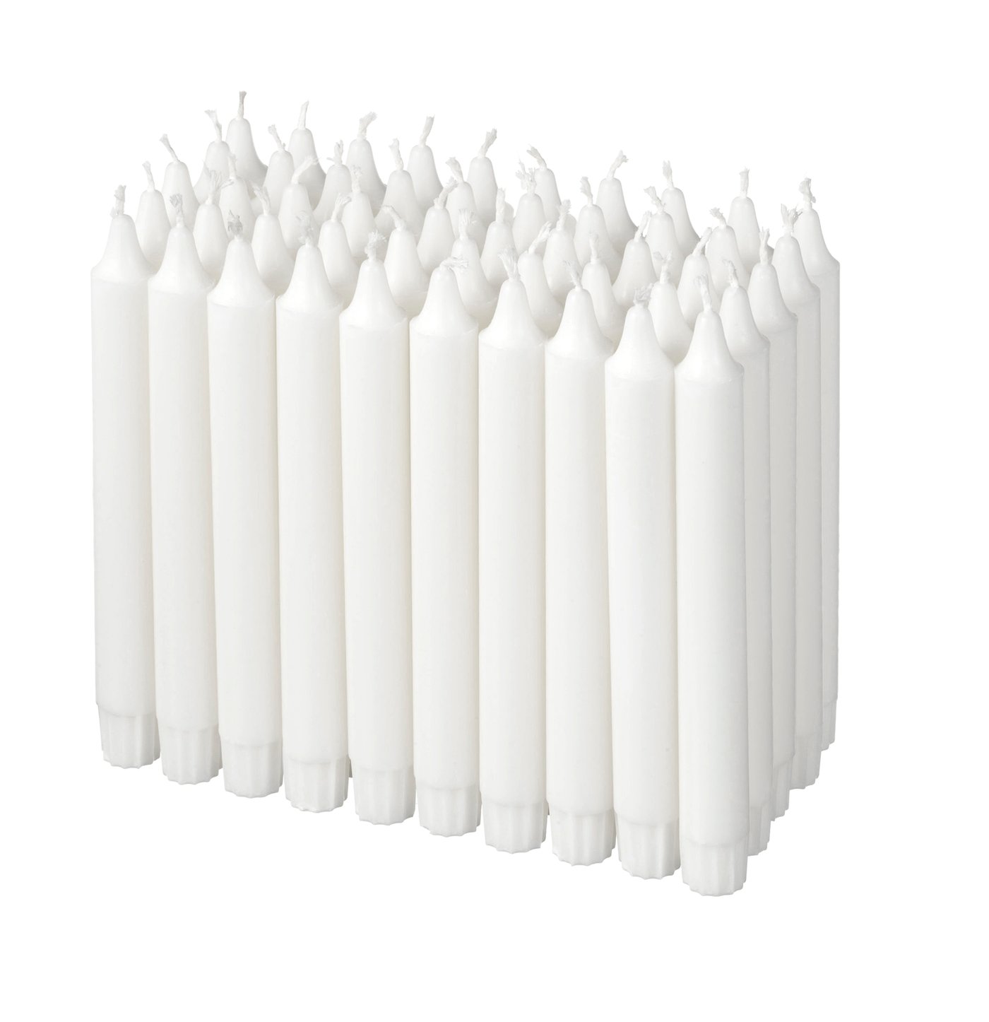 IKEA JUBLA kronljus utan doft, vit, 20 cm 6 tim.