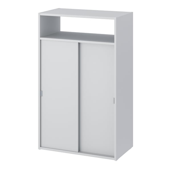 A light grey SPIKSMED cabinet