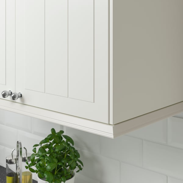 A white STENSUND contoured deco strip/moulding