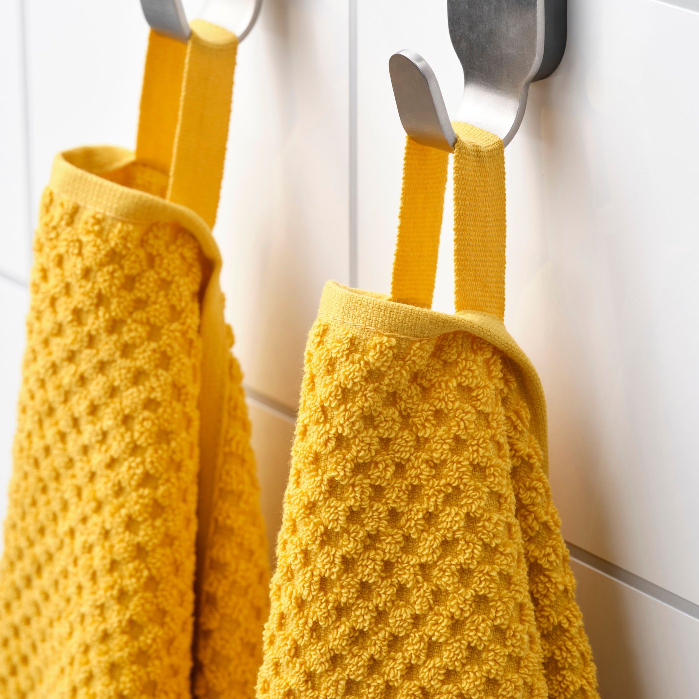 An yellow GULVIAL hand towel