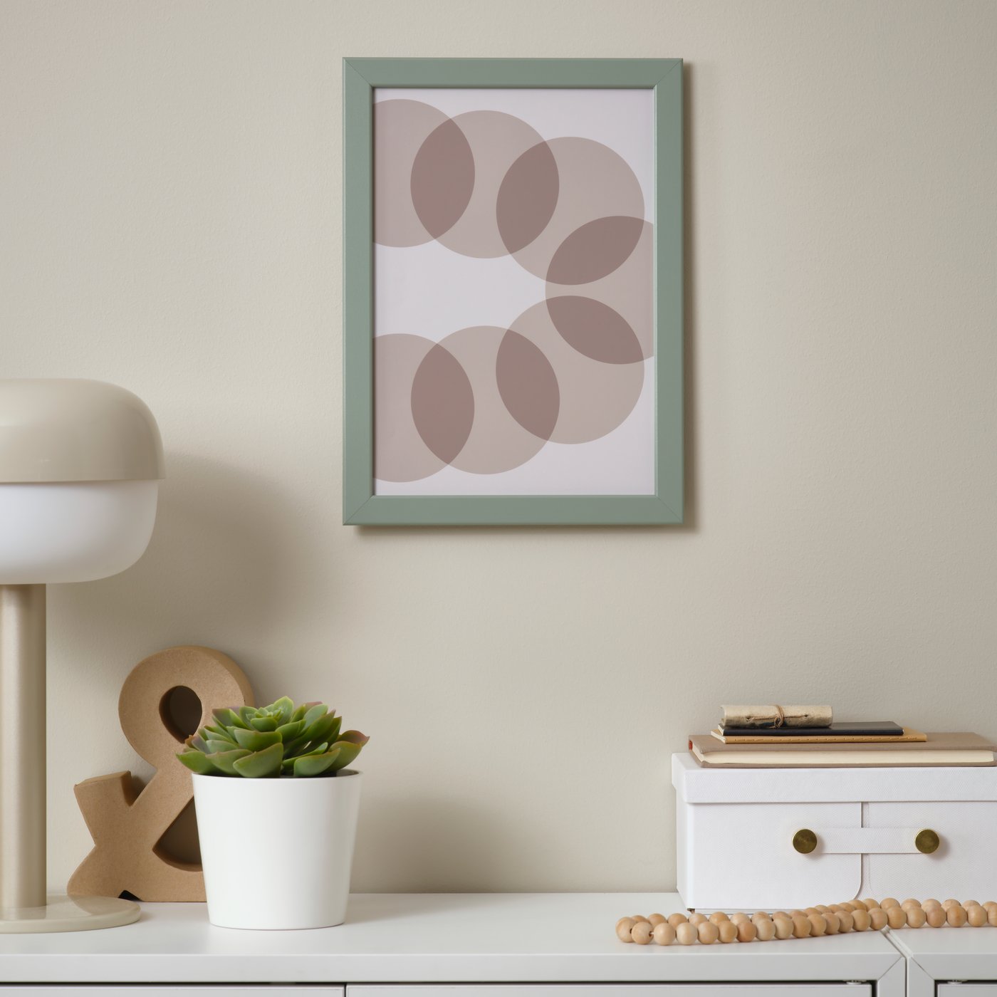 A light grey-green FISKBO frame