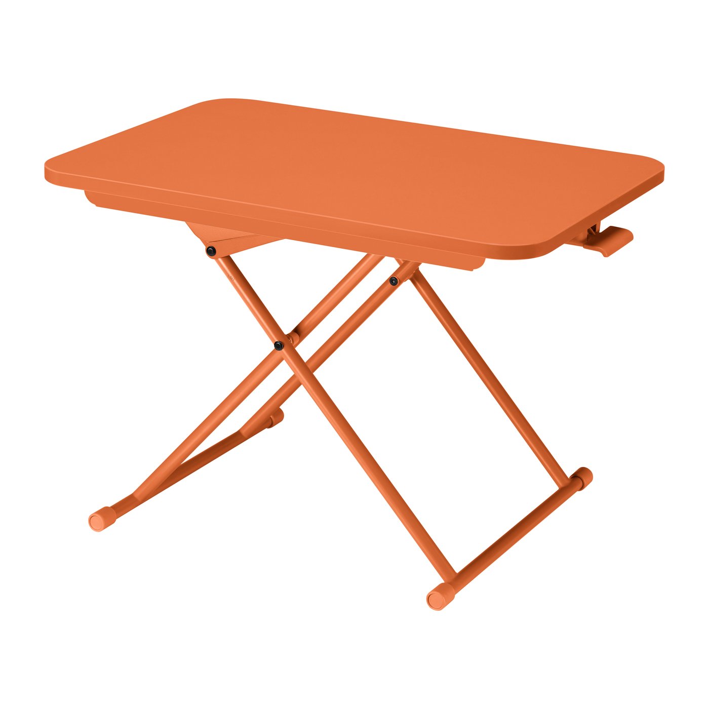 IKEA DUBBLA laptopställ, orange, 60x40 cm