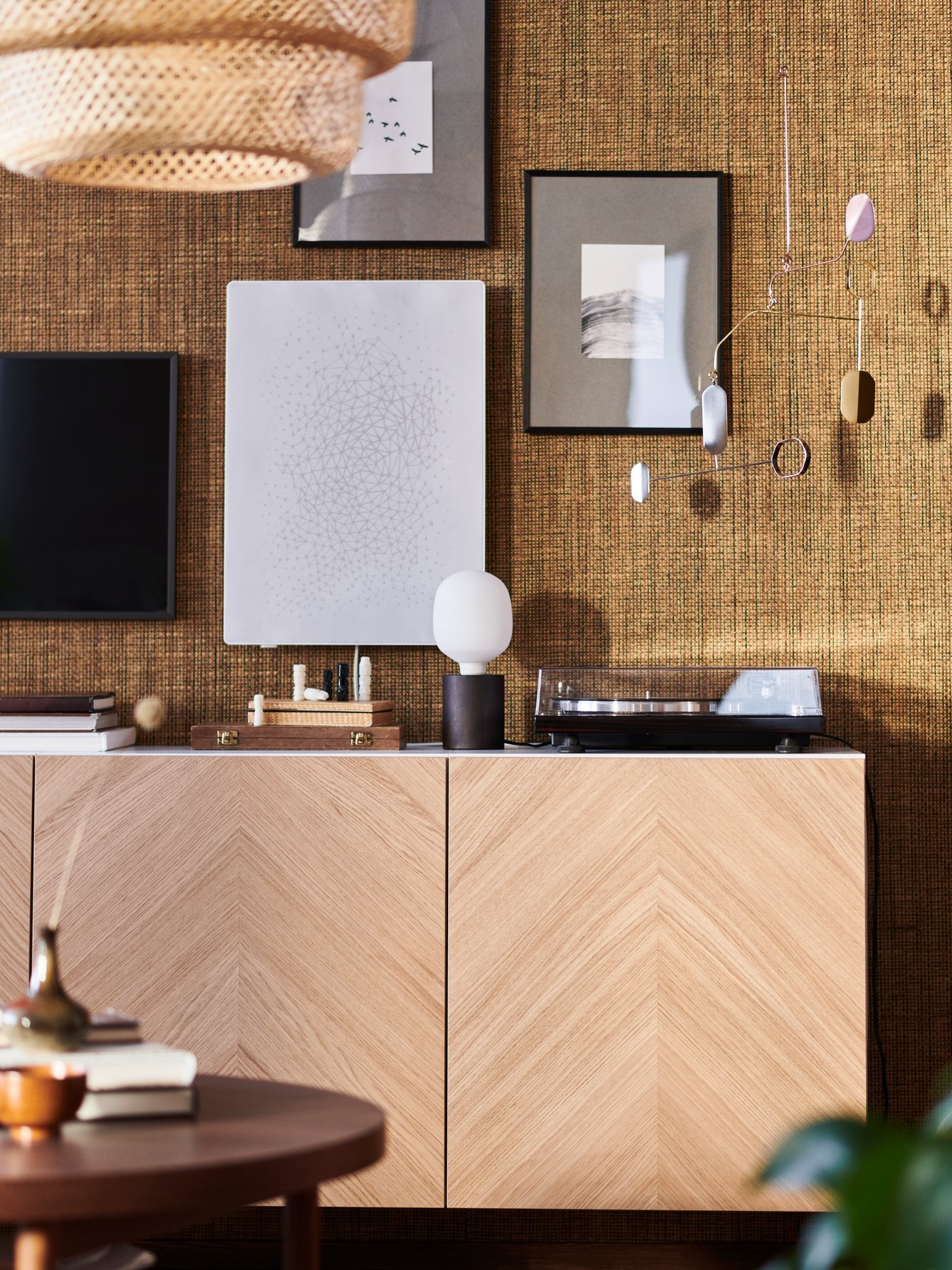 Cadre photo blanc/intelligent SYMFONISK avec haut-parleur WiFi