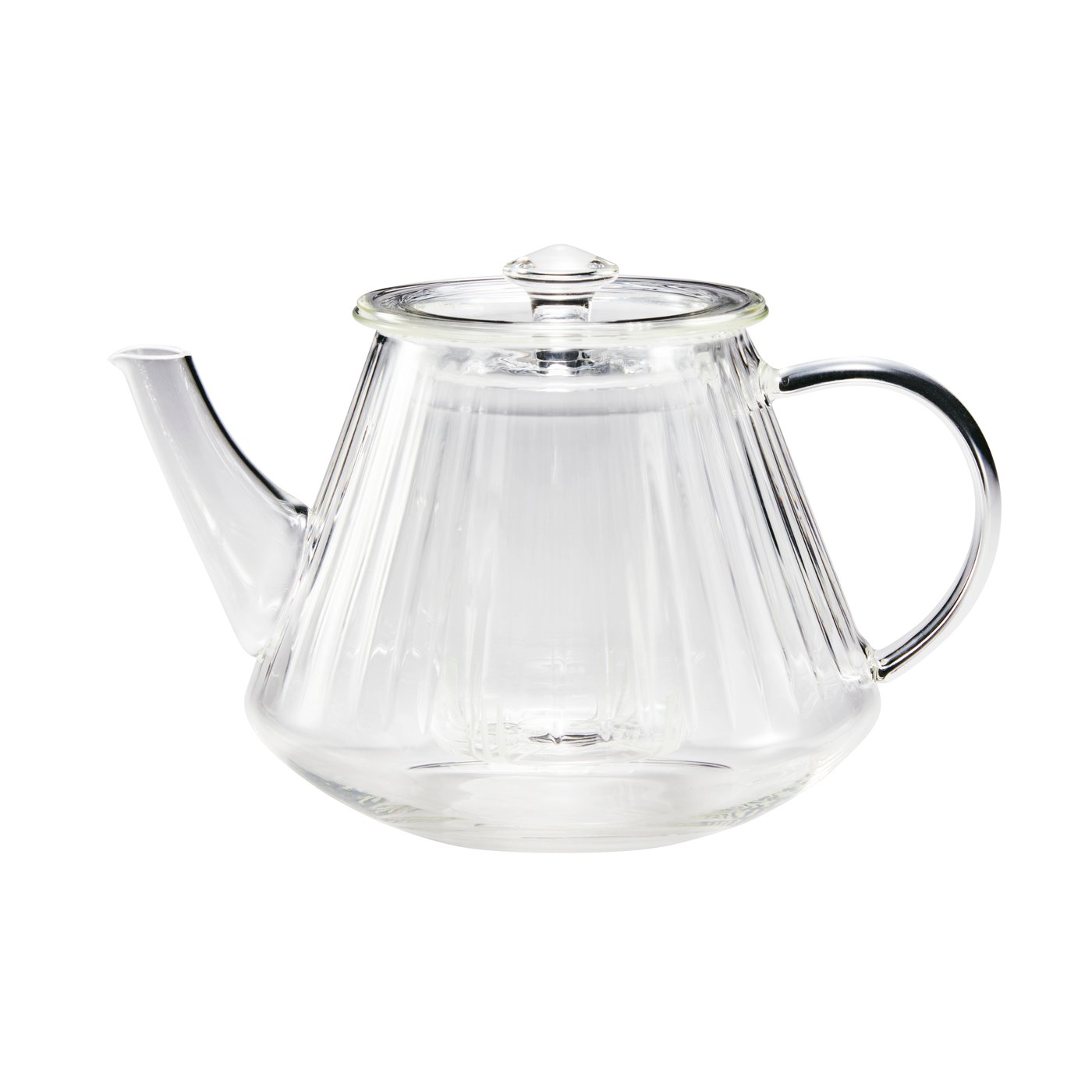 IKEA SKÄLRYTA tekanna, klarglas, 1 l