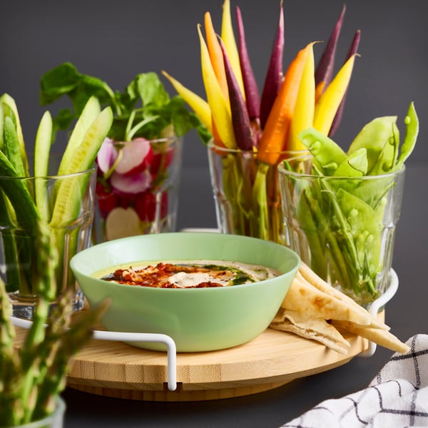 A light green OFTAST bowl